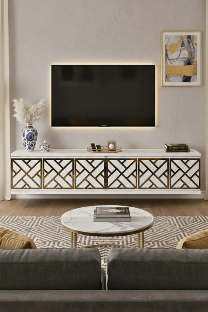Arex 120 - White, Gold