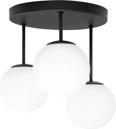 Felületre szerelhető csillár MOONLIGHT 3xE27/15W/230V fekete