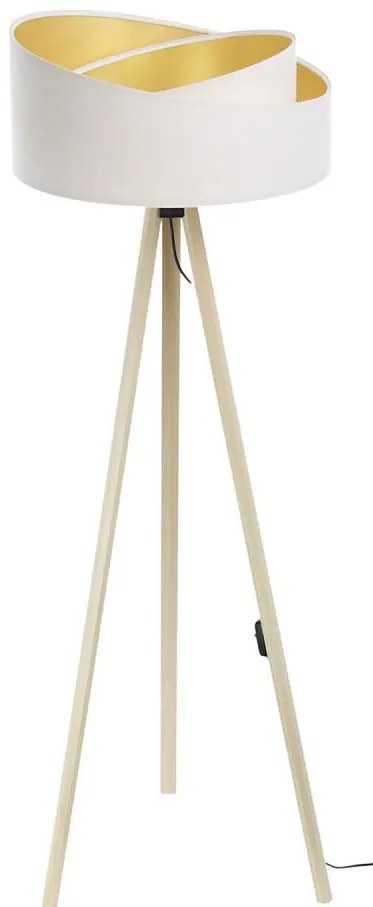 Állólámpa GALAXY 1xE27/60W/230V fehér/bézs