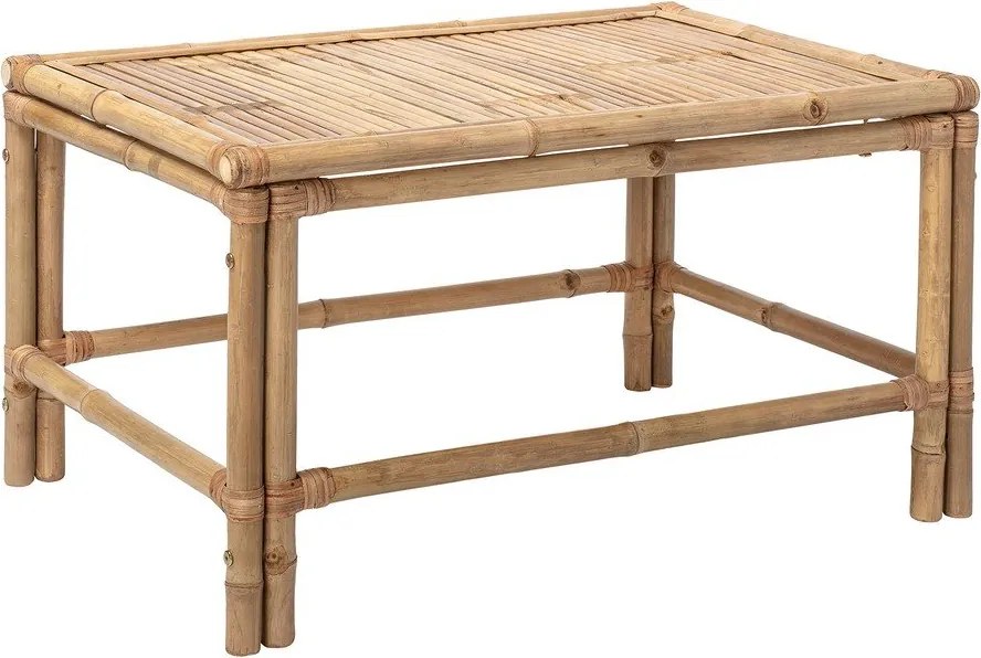 Bambusz kerti dohányzóasztal 60x90 cm Sole – Bloomingville