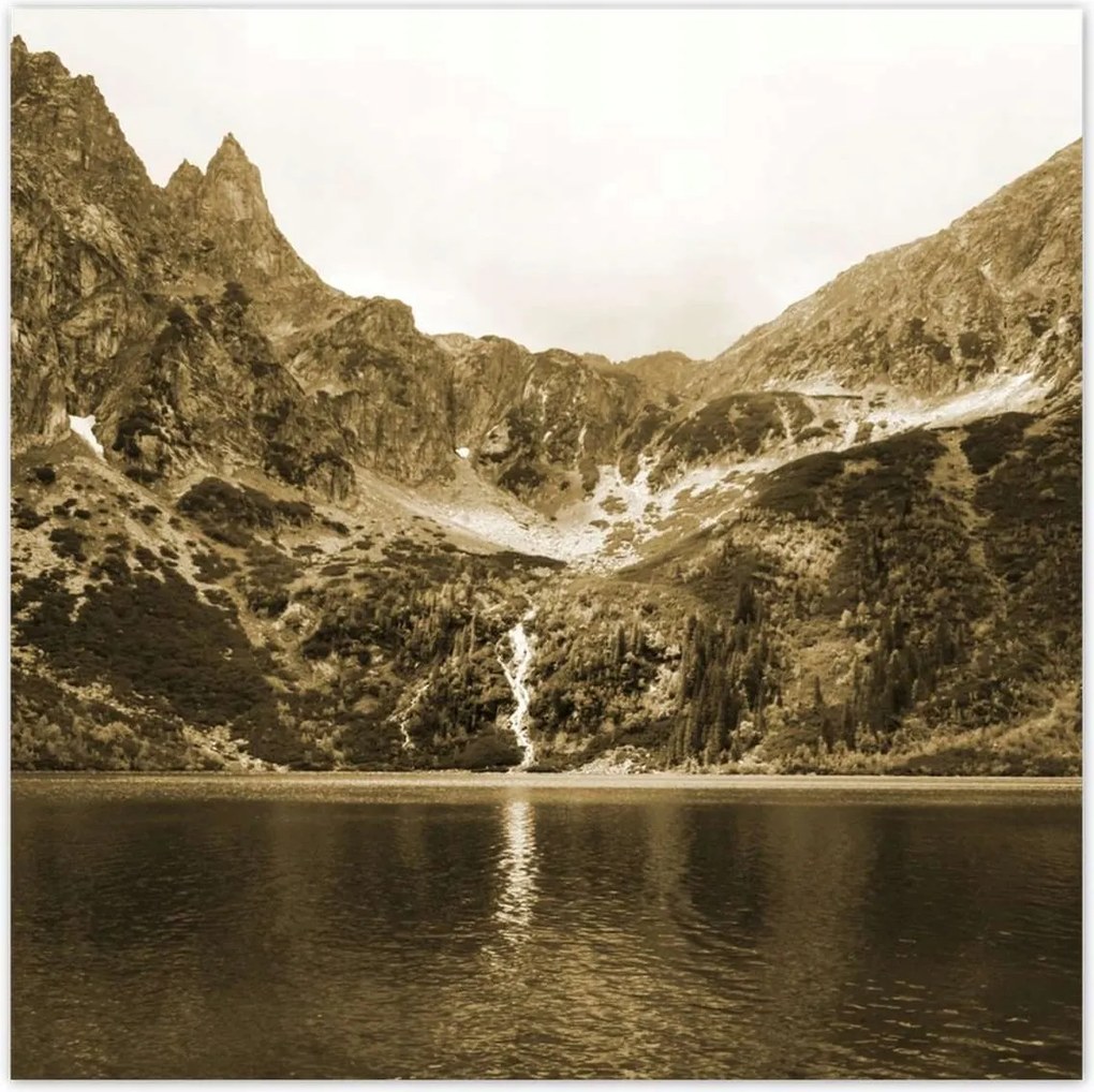 Poszterek 100x100 Tátra Lengyel hegyek Kilátás