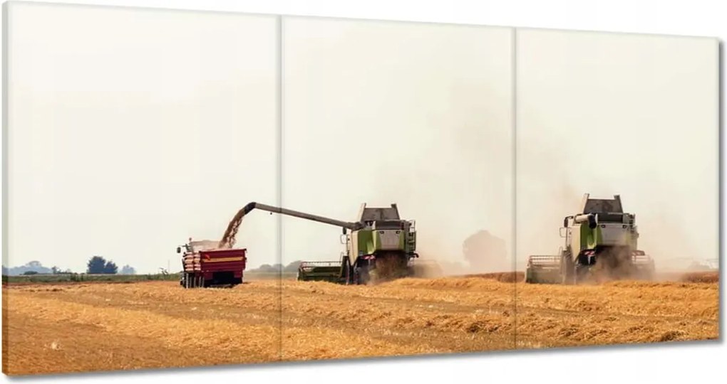 Képek 180x90 Kombájn a gabona betakarításához