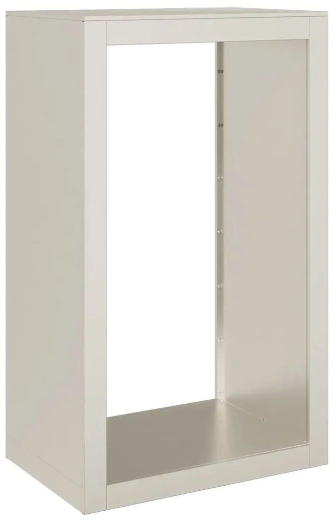 tűzifaállvány 60x40x100 cm időjárásálló acélból