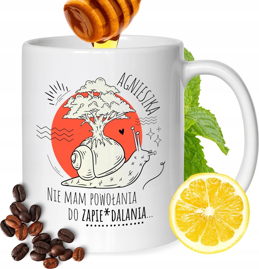 Bögre Ágnes Barátnőnek Ajándék Nyomtatott Fehér 330ml