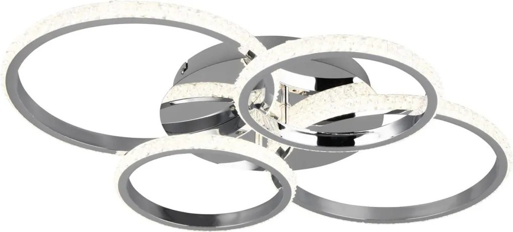 TRIO R67364106 CIRES Modern LED Mennyezeti Lámpa Ezüst LED IP20