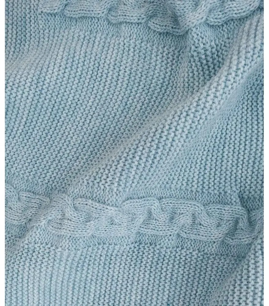 Kék ágytakaró 200x220 cm Trenza – Oyo Concept