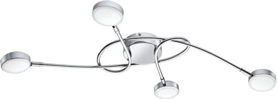 Eglo 32996 - SALTO LED felületre szerelhető csillár 4xLED/5,4W/230V fényes króm