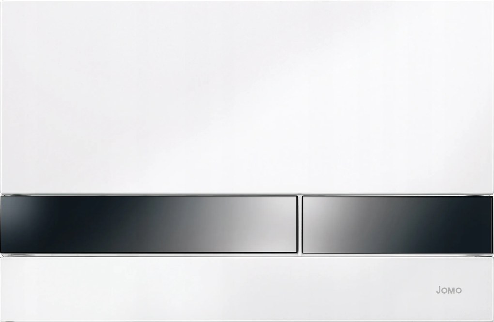 WC-öblítő gomb Jomo Exclusive 2.0 Fehér/Fekete