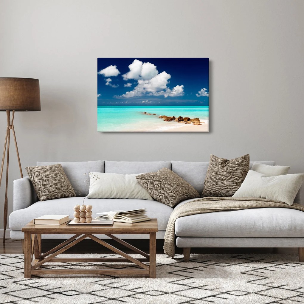Kép - Trópusi tengerpart (90x60 cm)