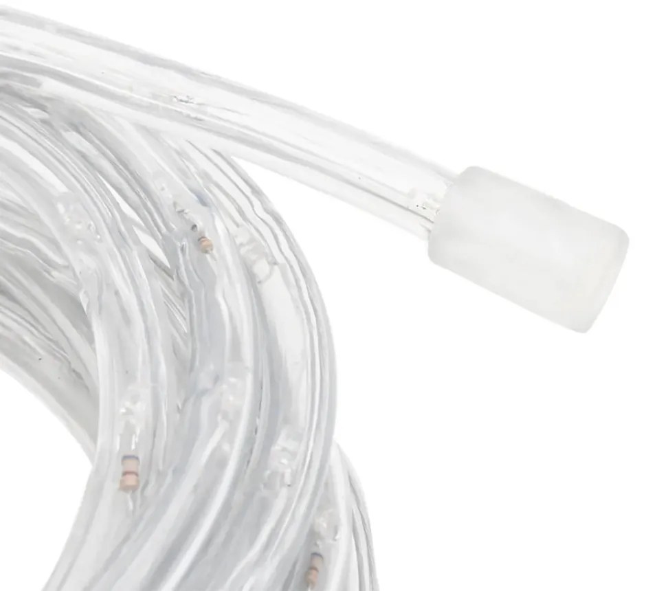 PVC fényfüzér 1200 meleg fehér LED-del 50 m