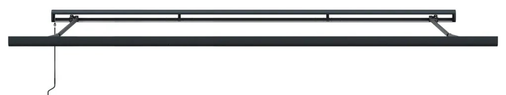 Behúzható napellenző Narancs és Barna 450 ×300 cm Szövet és Fém