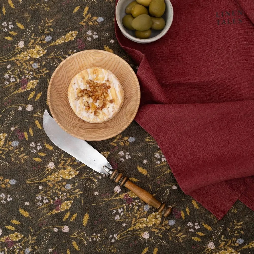 Len szalvéta szett 2 db-os 40x40 cm Marsala – Linen Tales