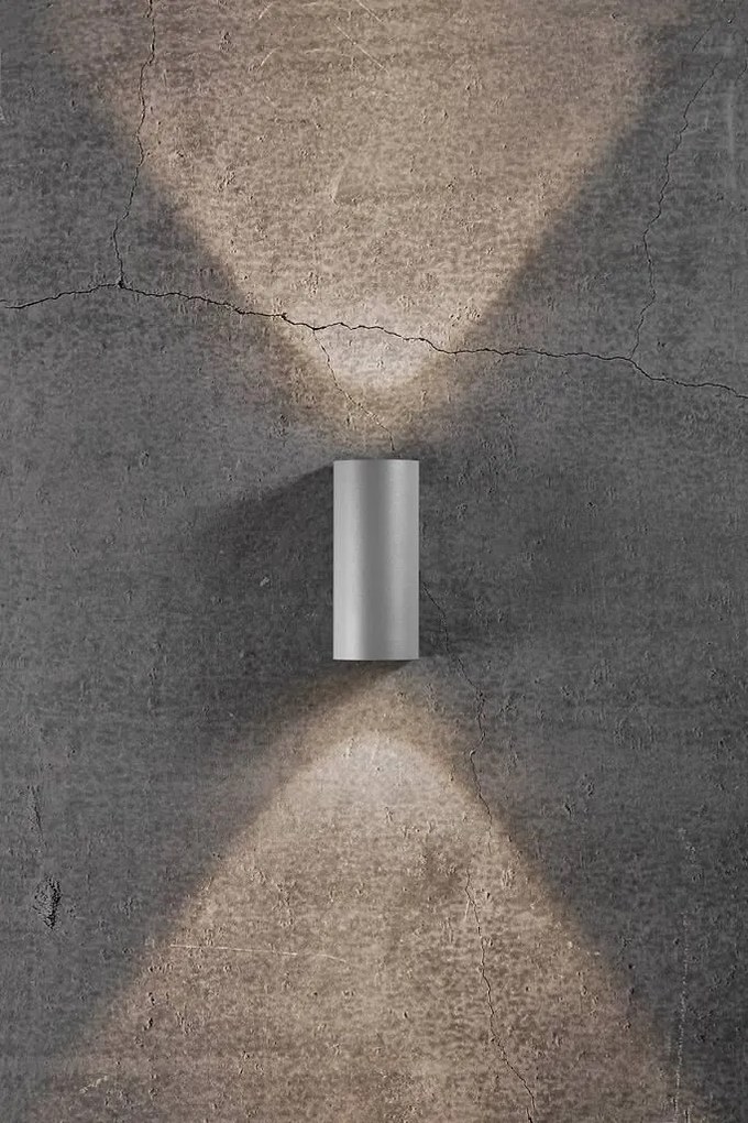 NORDLUX 84971010 ASBOL Modern Kültéri Fali Lámpa Szürke LED IP44