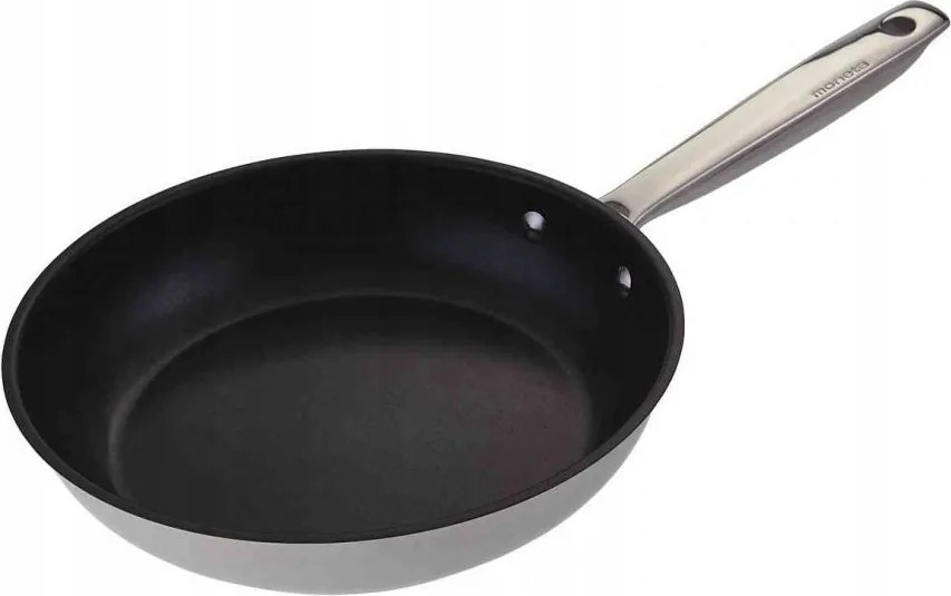 Serpenyő Moneta Accordo Rozsdamentes acél 28 cm Non Stick indukciós