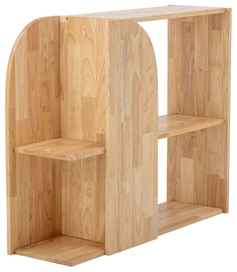 Natúr színű kaucsukfa könyvespolc 85x70 cm Alec – Bloomingville