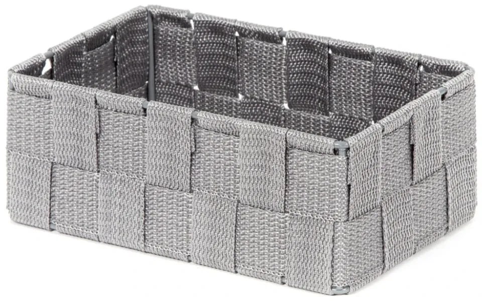 Compactor M TEX tároló rendszerező fiókba, 18 x 12 x 7 cm, szürke, M