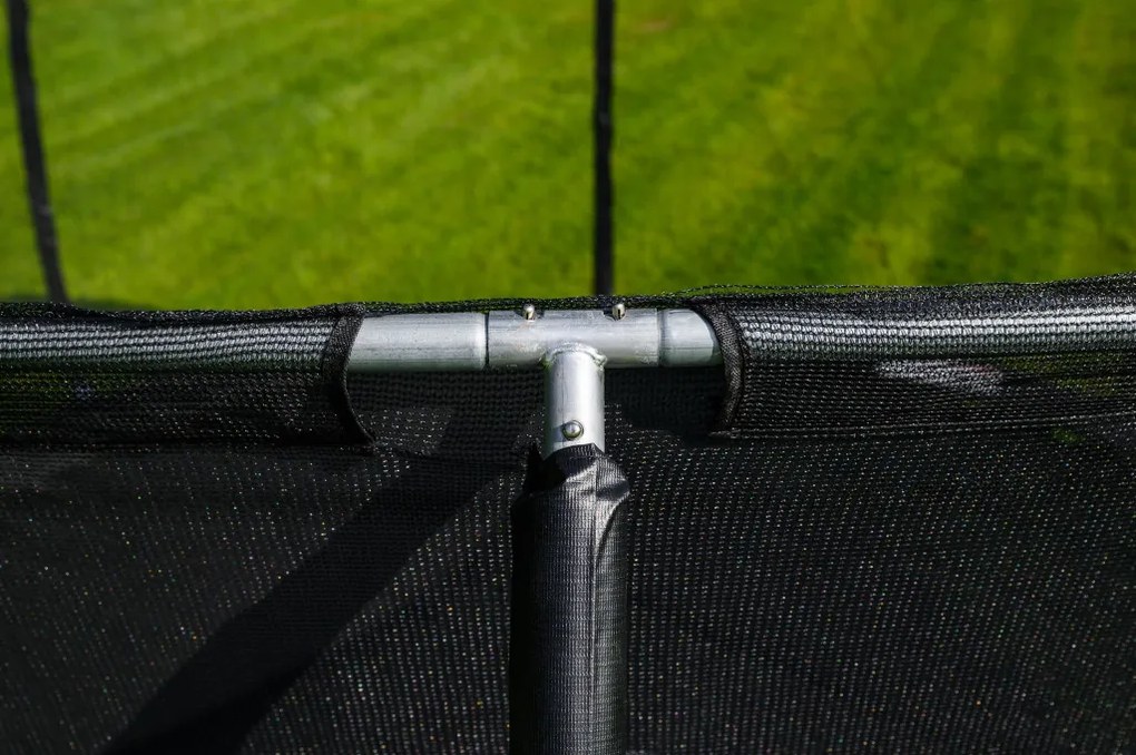 G21 SpaceJump trambulin védőhalóval, 430 cm, ajándék létrával