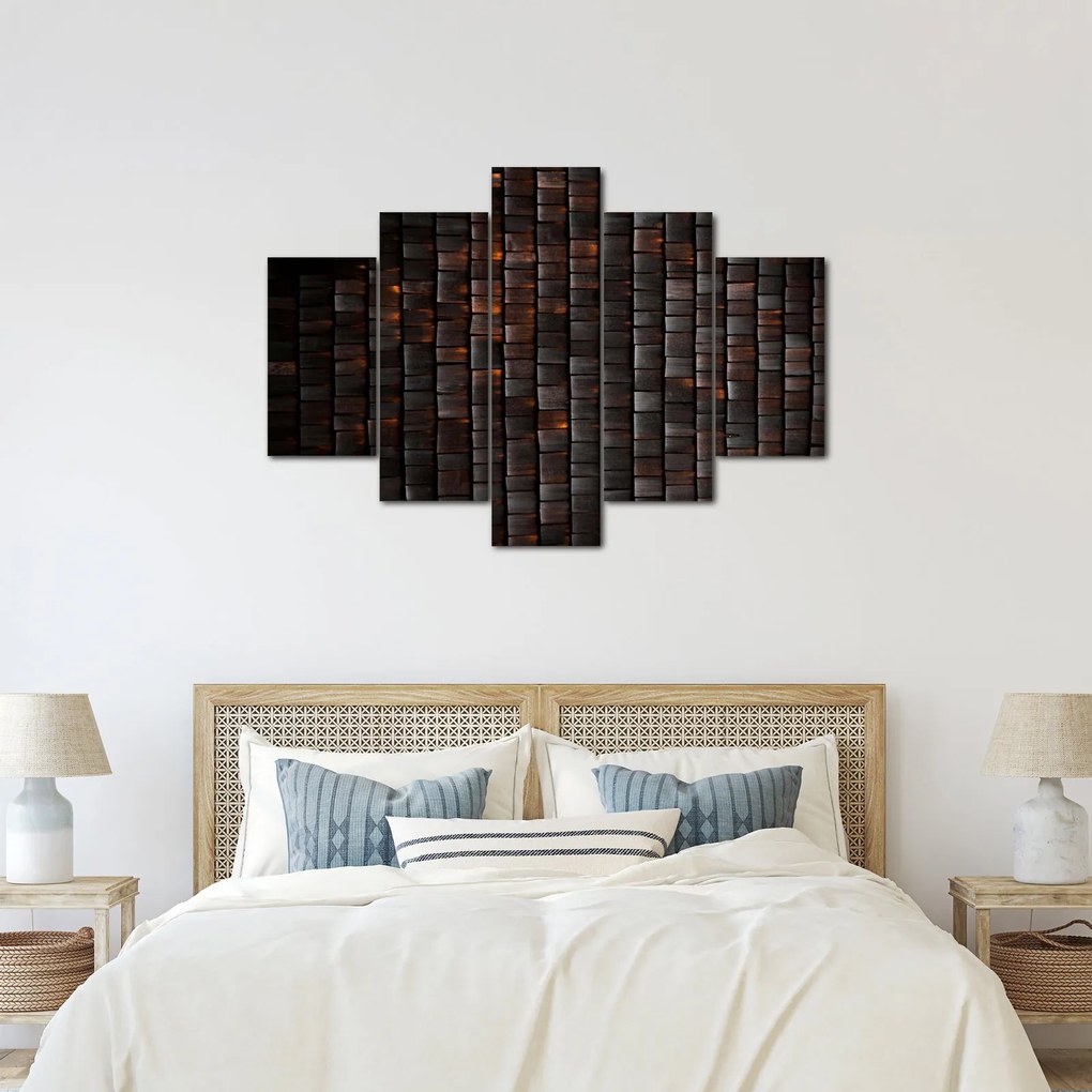 Modern absztrakt kép (150x105 cm)