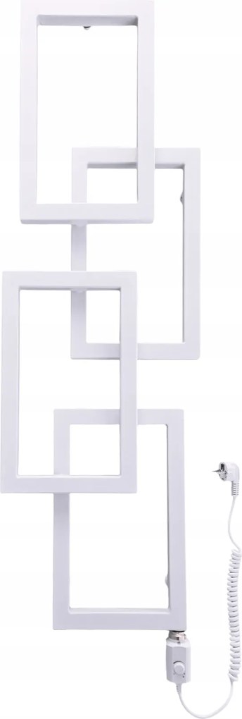 Lotus elektromos fürdőszobai radiátor 600 W fehér