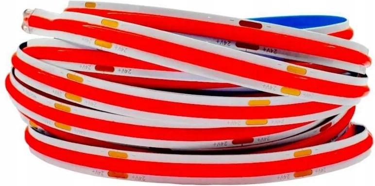 Led szalag Cob 480 Piros 24V 10W IP20 1m