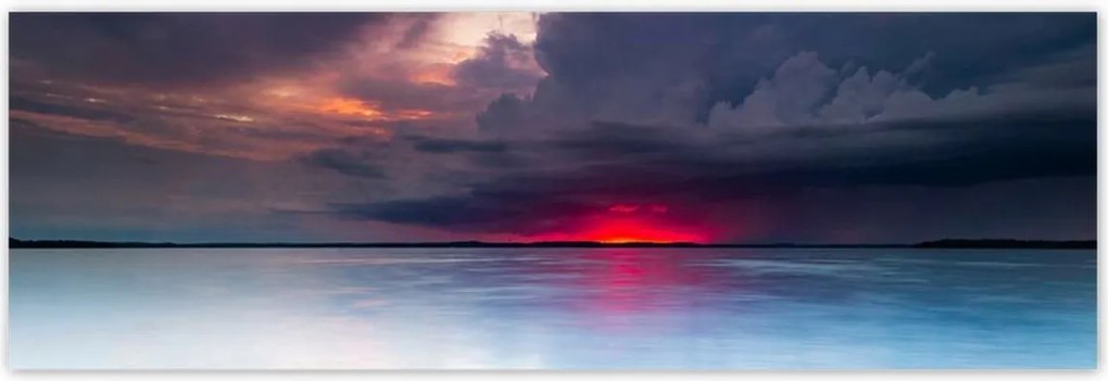 Plakátok 200x66 Rocks Sea Sunset