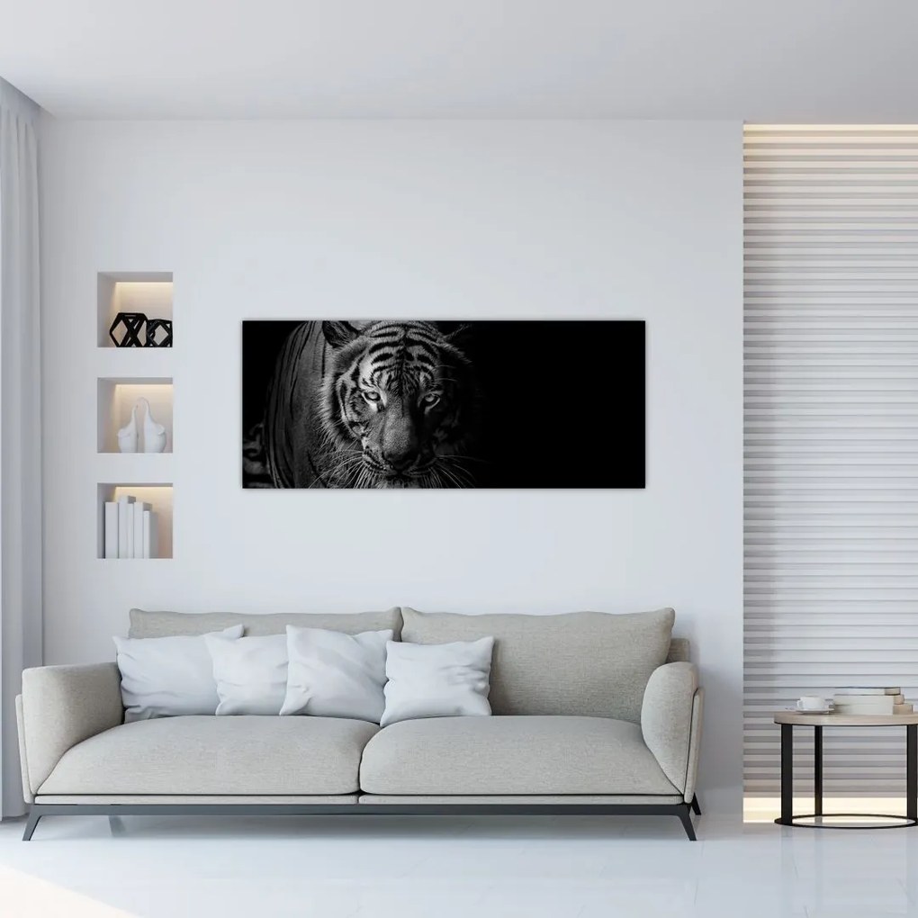 Egy vadtigris képe (120x50 cm)