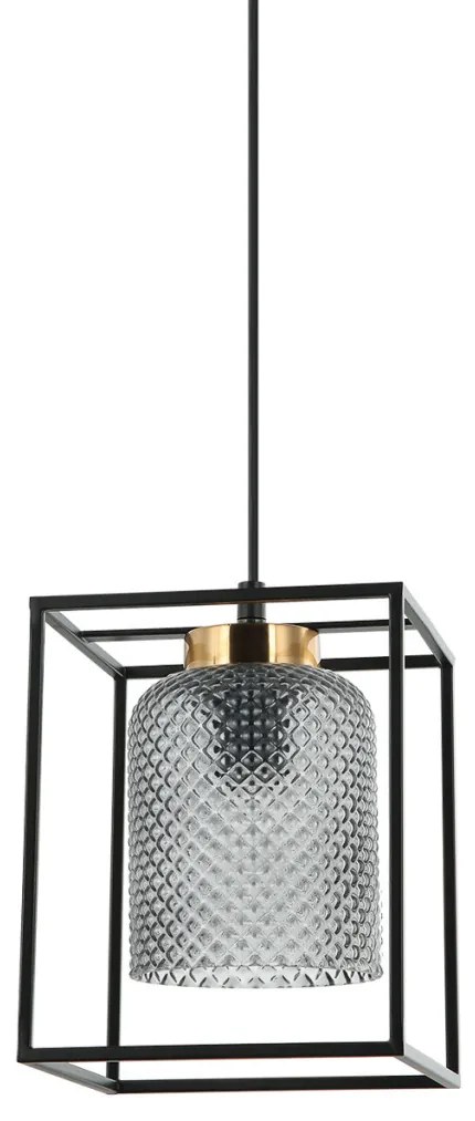 Italux SINELLA PND-23231-1-BK+SG Függőlámpa 1x40W/E27 IP20