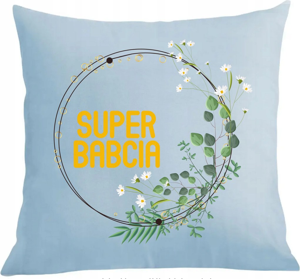 Párna párnahuzat Nagyinak Ajándék Nagymama napjára Szuper Nagymama