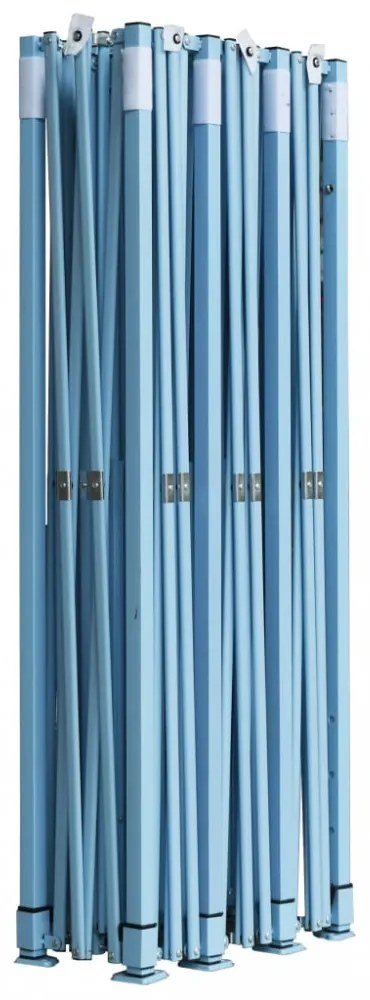 antracitszürke összecsukható rendezvénysátor 5 oldalfallal 870x291x315 cm