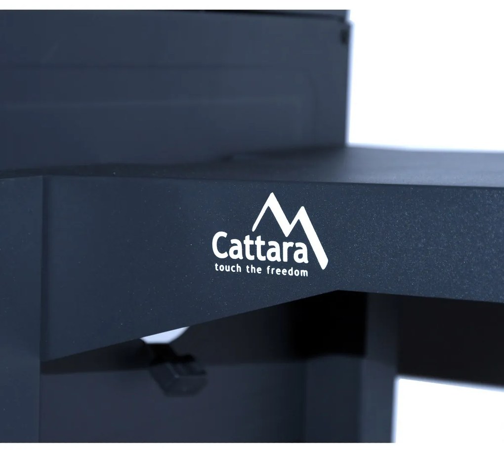 Cattara 13047 Royal Grande 3X l faszénes grill,162 x 108,5 x 64 cm