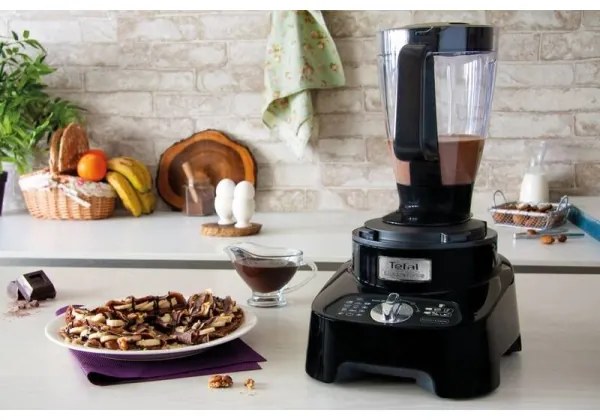 Tefal DOUBLE FORCE konyhai robotgép 1000W/230V fekete