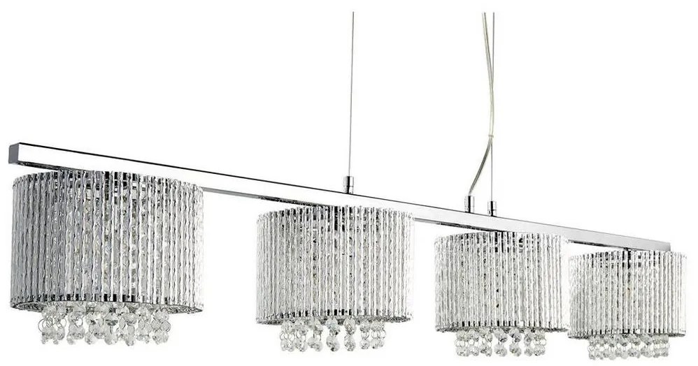 Searchlight 7094-4CC - Csillár zsinóron ELISE 4xG9/33W/230V