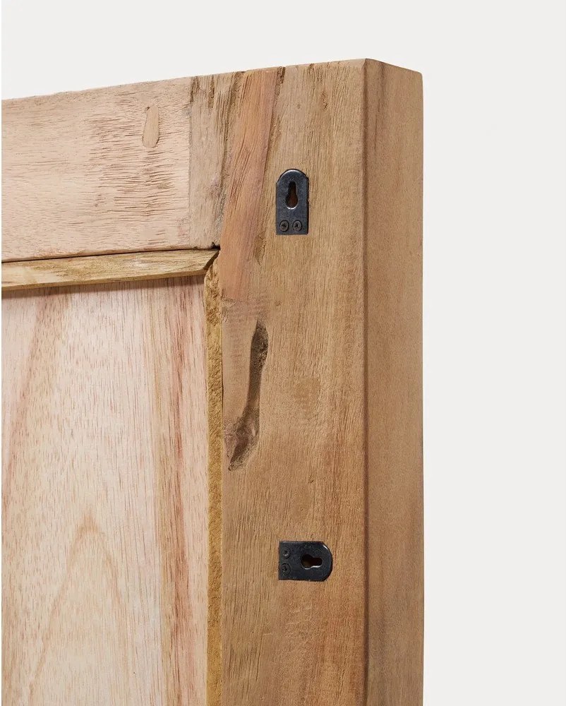 Fali tükör tömörfa kerettel 80x180 cm Maden – Kave Home