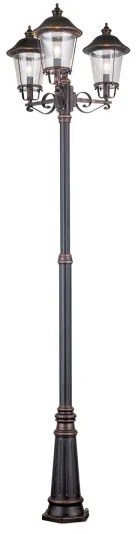 Orion - Kültéri lámpa KENZO 3xE27/100W/230V IP44 bronz/patinás