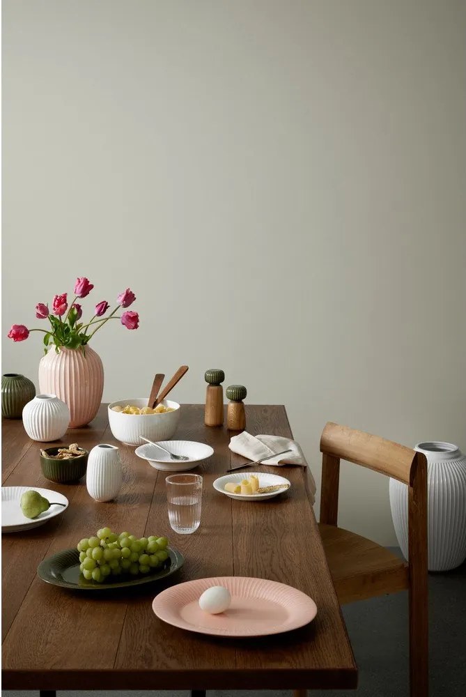 Zöld-natúr színű tömörfa só- és borsőrlő Hammershøi – Kähler Design