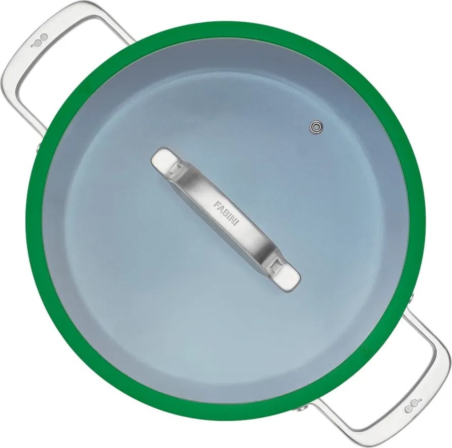 Serpenyő fedővel-kerámia felülettel ø 28 cm tegame Meda 3.0 – FABINI