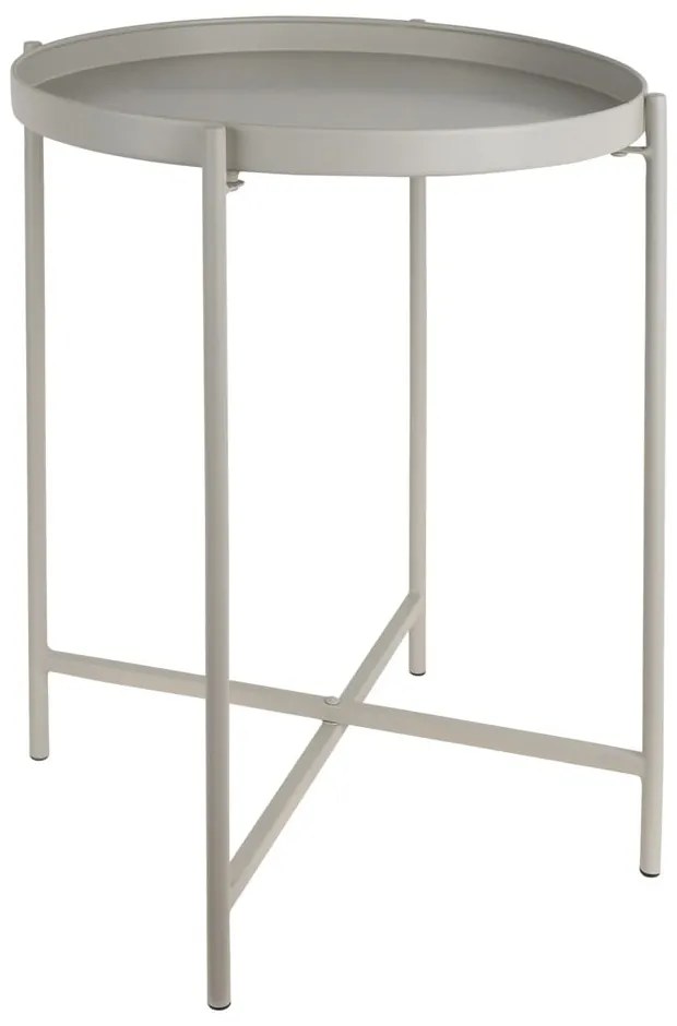 Fém kerek tárolóasztal ø 40 cm Meseta – Leitmotiv