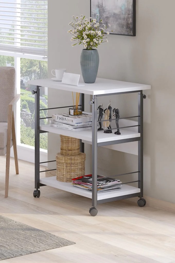 Gurulós tárolóállvány, 60 cm – TR298GNS3104