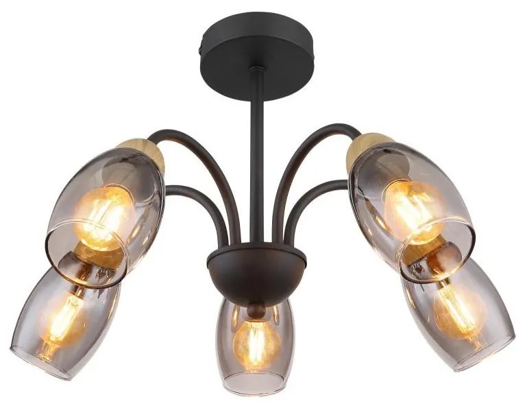 Globo 60297-5D - Csillár rúdon GERLY 5xE14/25W/230V