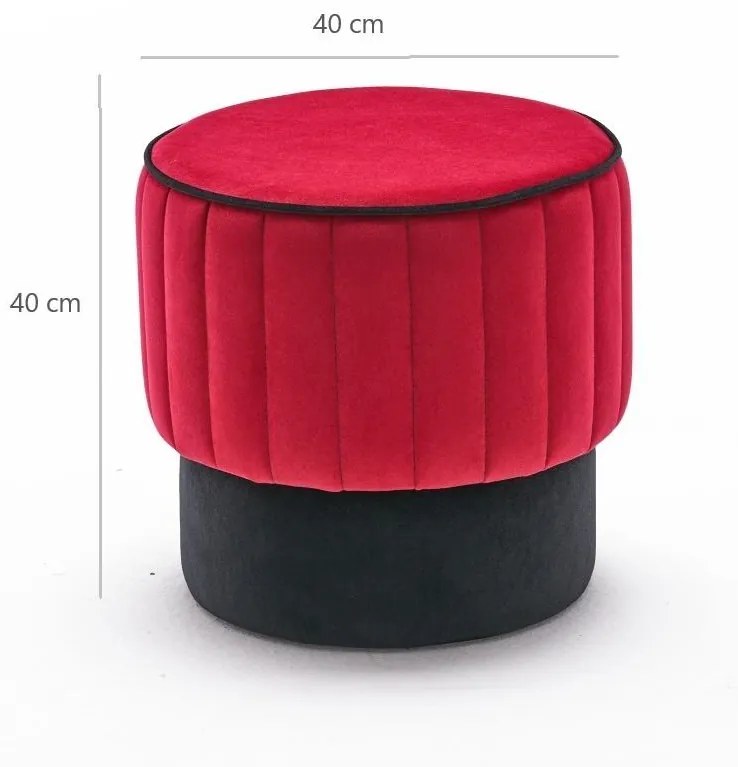 Zsámoly Dolphie (piros + fekete). Akció -19%. 1107255