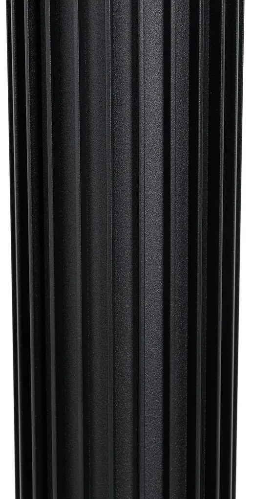 Design kültéri oszlop fekete 50 cm IP44 - Boris