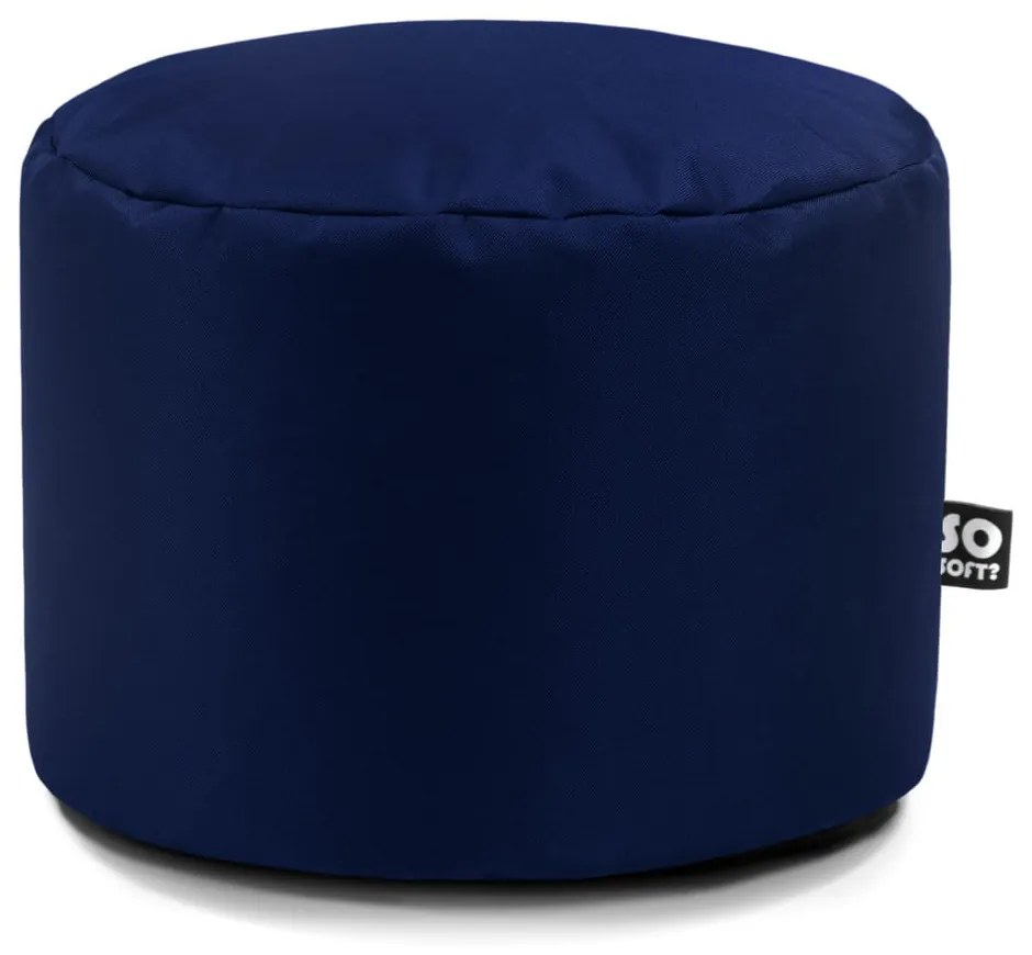 Sötétkék gyerek babzsákfotel Dot M – So Soft?