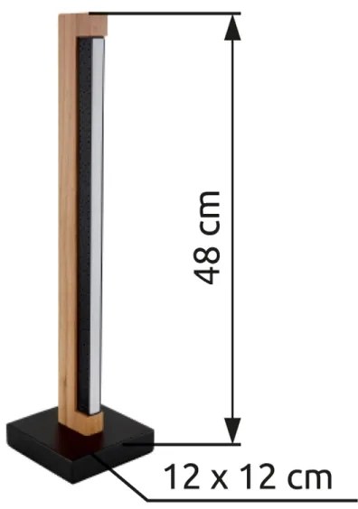 Globo 67849T - LED Asztali lámpa STARLA LED/8W/230V