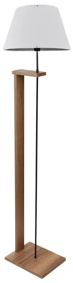 AYD állólámpa 1xE27/40W/230V fehér/barna