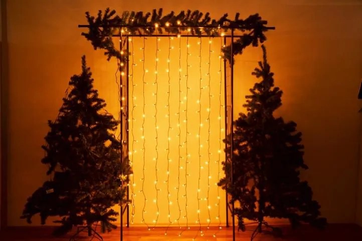 NEXOS diLED fényháló 200 LED meleg fehér adapter nélkül