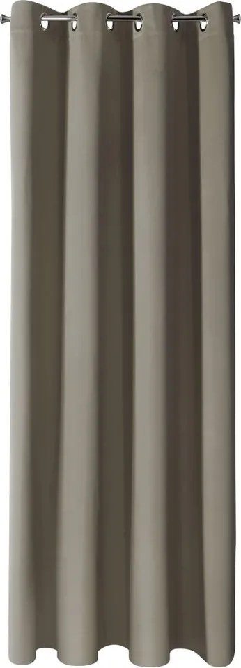 Logan átvezető függöny 140x250 sötét bézs