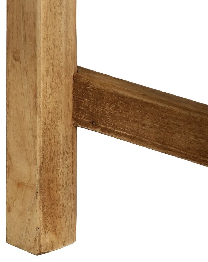 Konzolasztal 110x35x76 cm Tömör Újrahasznosított Fa