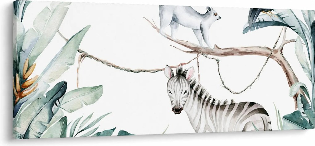 Kép - egzotikus állatok (120x50 cm)