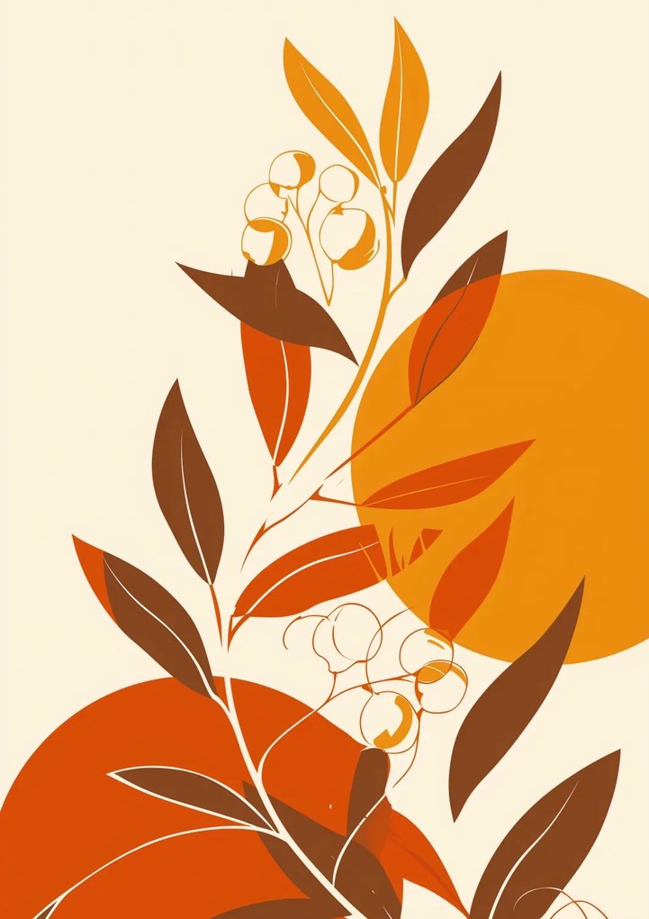 Poszter 21x29,7cm Meleg őszi szél