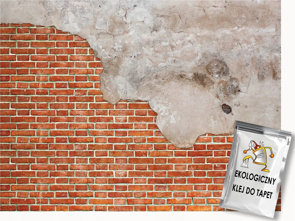 Fotótapéta Flizelina Tégla szerkezet Beton utánzat Loft 100x75 ragasztó